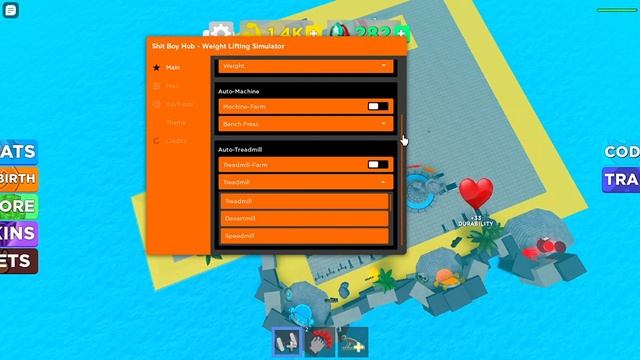 WEIGHT LIFTING Simulator Infinite strength script смотреть онлайн