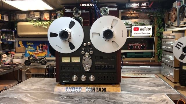 Катушечный магнитофон на все времена Technics RS-1506U смотреть онлайн