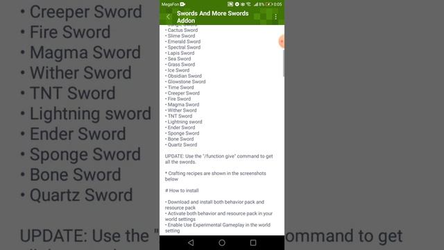 Скачиваем моды (приложение addons for minecraft) смотреть онлайн