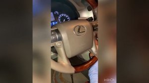 how to open steering wheel and airbag lexus gx460 2015