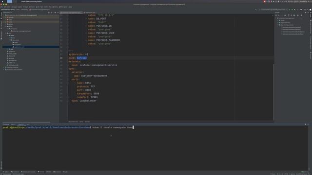 Video 5: Microservices-Hands-On - Run the app in Kubernetes cluster locally with minikube смотреть онлайн