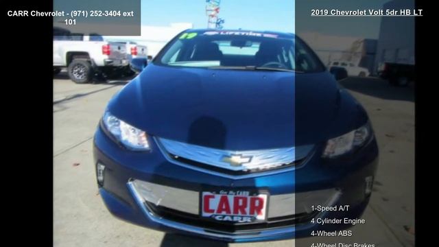 2019 Chevrolet Volt 5dr HB LT смотреть онлайн