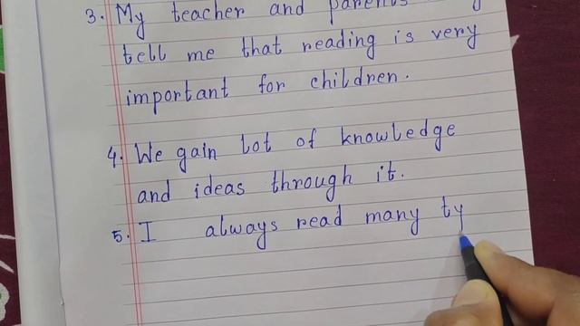 10 Lines On My Hobby | My Hobby Essay In English | Handwriting смотреть онлайн