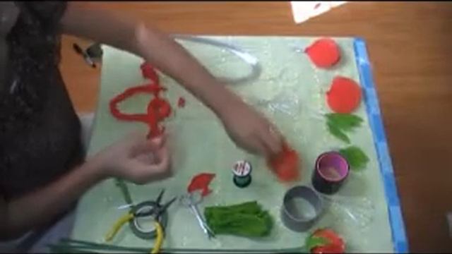 How to make stocking flower (Rose) by www.ployandpoom.com 1/2 смотреть онлайн