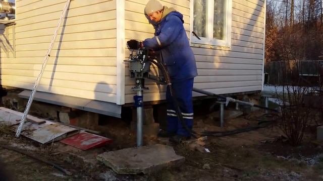 Ступино винтовые сваи монтаж реконструкция усиление фундамента смотреть онлайн