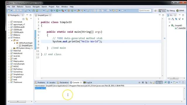 Java IO Part1 смотреть онлайн