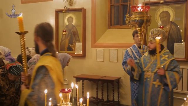 Всенощное бдение в соборе Казанской иконы Божией Матери смотреть онлайн