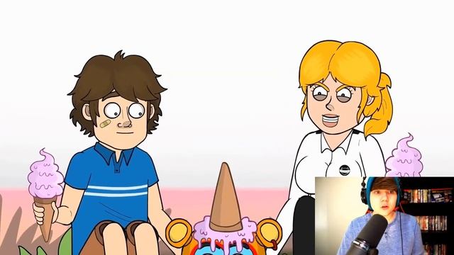 ♪ FNAF SECURITY BREACH THE MUSICAL - Animated Song @lhugueny REACTION! смотреть онлайн