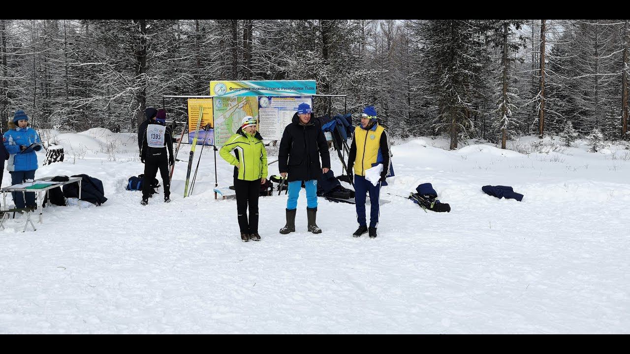 Юбилей Саян-оол С.К. Лыжные гонки Республика Тыва. 15.12.2018