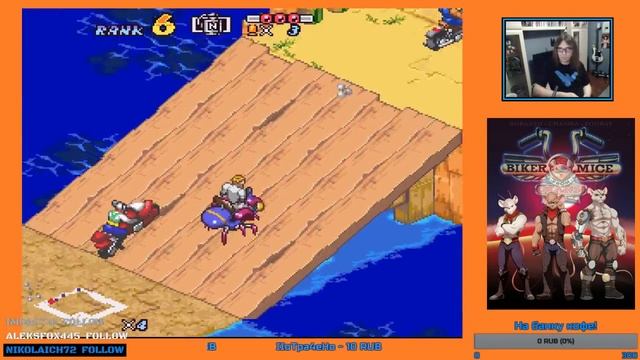 Biker Mice From Mars ★ "Прохождение" ★ [Stream Edition] смотреть онлайн