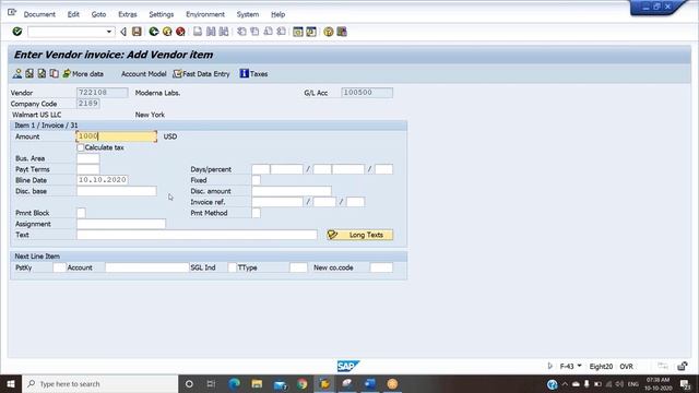 Alternative Payee in Vendor Master Data| Automatic Payment Program| SAP Online Training| F110| FBZP смотреть онлайн