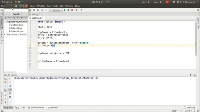 Python GUI Tutorial - 34 - making a search app - part 1 смотреть онлайн