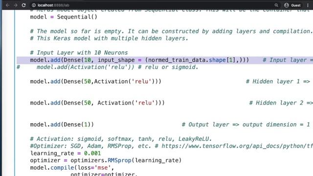 Part 05 - Constructing a Neural Network Models - Regression model with Python (Tensorflow & Keras) смотреть онлайн
