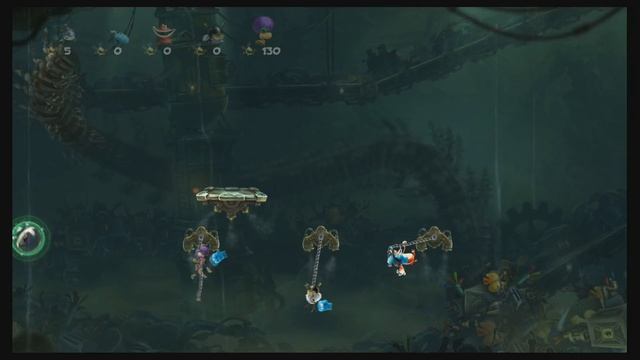 Wii U - Rayman Legends [5 Player Co-Op!] - Part 20 [1080p] Gloo Gloo смотреть онлайн