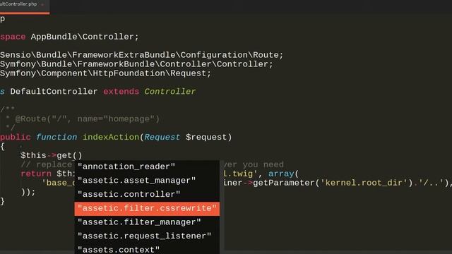 Padawan.php with Symfony2 plugin in Sublime Text 3 смотреть онлайн