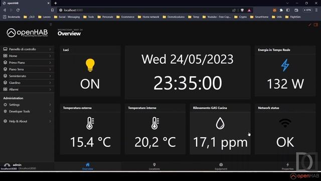 OPENHAB 4 - Aggiornamento Java 17 e OPENHAB 4 M3 su Windows - SmartHome ITA sub ENG смотреть онлайн