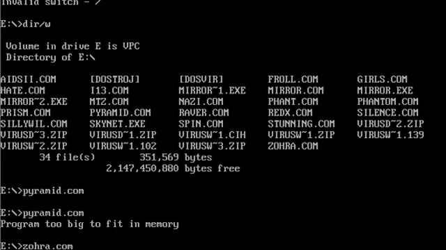 WTF DOS Virus смотреть онлайн
