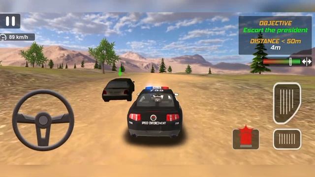 Police Car Chase Cop Simulator New Update | Chasing Red Light Offenders - Android Gameplay смотреть онлайн