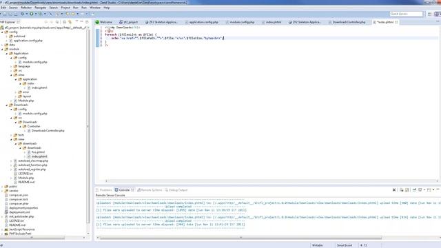 Zend Framework 2 Integration in Zend Studio смотреть онлайн