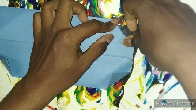 How to make a Paper Folding Tiffin Box... DIY Tiffin Box.. Origami Tiffin Box... Homemade...??? смотреть онлайн
