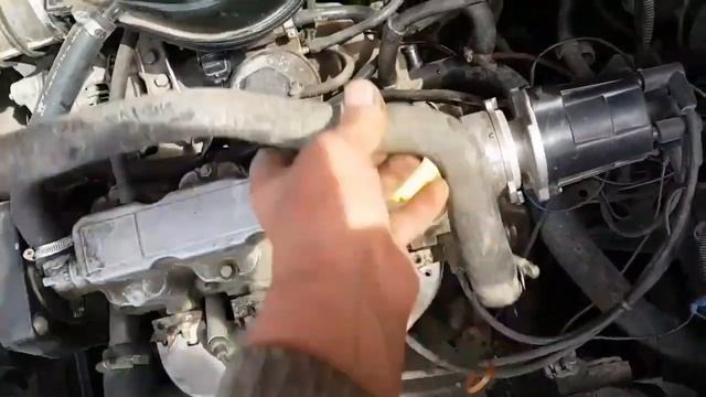 Ремонт системы охлаждения. расширительного бачка, Опель Вектра а 1.6 смотреть онлайн