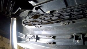 Lexus NX Парктроник  Снятие решётки