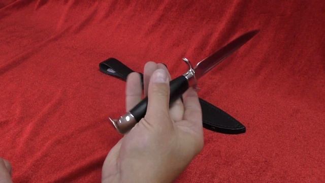 Нож "Финка", сталь 100Х13М, граб от компании Златко смотреть онлайн