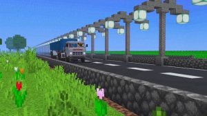 КАРТА ШОССЕ 13 ДЛЯ МАЙНКРАФТ ПЕ | КАРТА ДЛЯ ДАЛЬНОБОЙЩИКОВ В МАЙНКРАФТ | КАРТА В МАЙНКРАФТ ПЕ