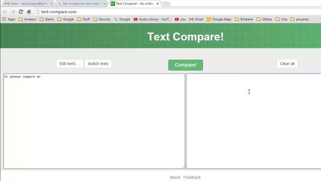 How to compare text files online смотреть онлайн