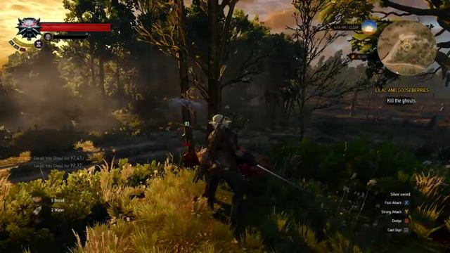 The Witcher 3 part 2 "The Griffon who cried Merchant?" смотреть онлайн
