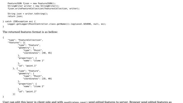 GIS: How save modified features in server side with java and geotools? смотреть онлайн