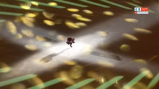 Шоу "Влюбленные в фигурное катание". Номер действующего чемпиона Европы - россиянина Дмитрия Алиева смотреть онлайн