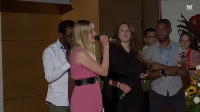 Студенты из Индии, Греции, Германии спели Сансару на английском ISWI 2019 Music group смотреть онлайн