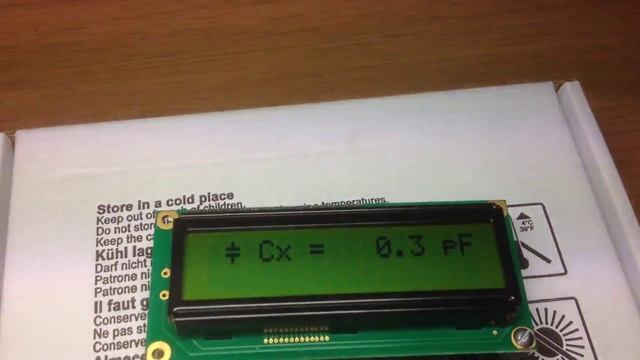 L/C/R/ESR Tester Прибор для измерения сопротивления, индуктивности, ёмкости и ESR