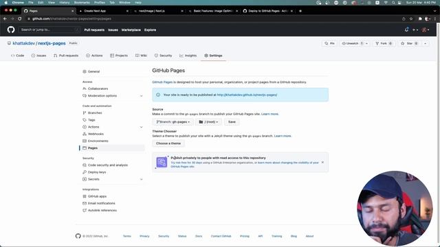 How to host Next.js website on GitHub Pages смотреть онлайн