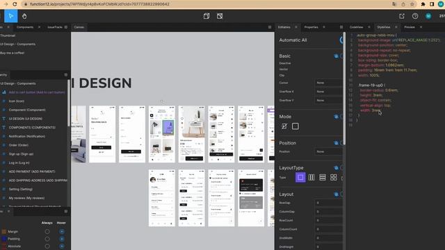 Figma to Code(HTML and CSS) Walkthrough with FUNCTION12 (Feat. Furniture Shopping - Minimal UI Kit) смотреть онлайн