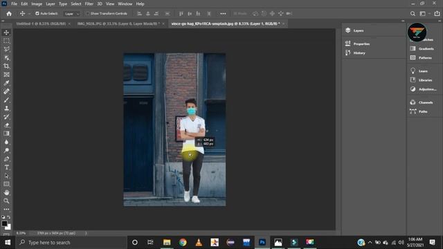 Adobe Photoshop 2020 | How to Change Photo Background in 2 minutes смотреть онлайн