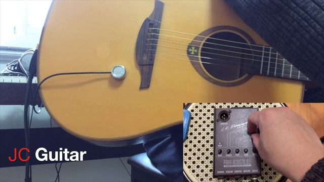 LR BAGGS PARA Acoustic DI Test  By JC Guitar