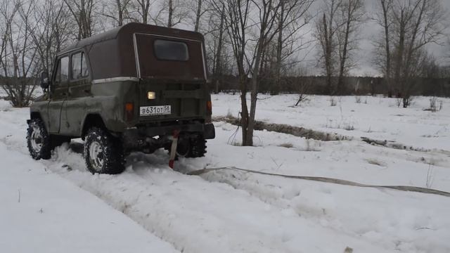 Злые УАЗы по колее ГАЗ66