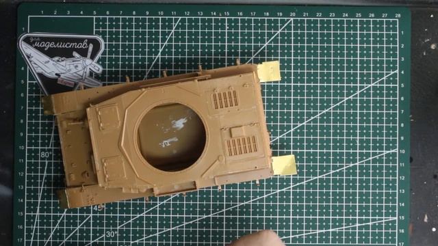 Сборка модели танка PZ4 от компании "Звезда" в масштабе 1/35 часть 4 смотреть онлайн