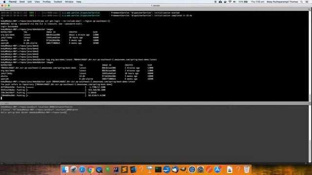 spring boot docker aws смотреть онлайн