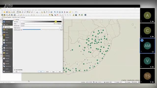 Data Visualization in QGIS with Azile Mdleleni смотреть онлайн