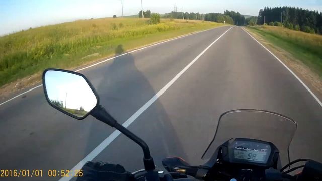 Поездка в заказник "Пижемский" на HONDA NC 700S смотреть онлайн