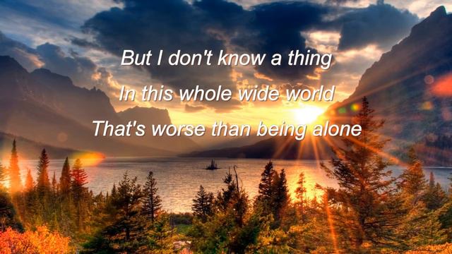 WERE NO ONE STANDS ALONE (Elvis Presley cover) sung by Keith James Ferguson) смотреть онлайн