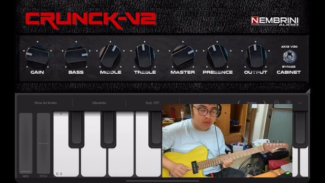 Trying out nembrini free amp sim on iPad смотреть онлайн