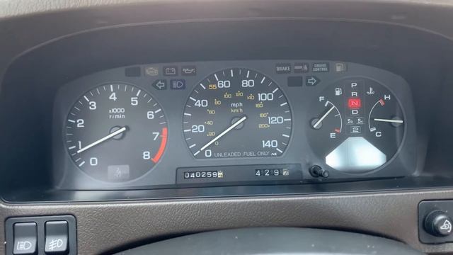 1989 Honda Prelude Inside смотреть онлайн