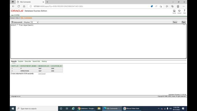 Introduction to Oracle SQL How to Create Table, Primary Key and Foreign Key use of ALIAS Command смотреть онлайн