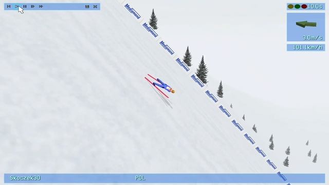 Deluxe Ski Jump 3 - niski i daleki lot смотреть онлайн