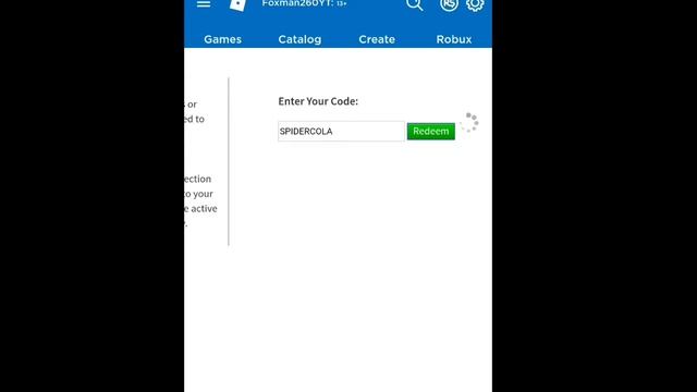 "NEW ROBLOX PROMO CODE!" HOW TO GET THE SPIDER COLA смотреть онлайн