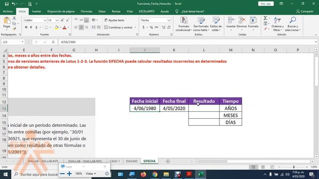 CLASE 4 DE MAYO DE 2020. FICHA 2100140. CURSO COMPLEMENTARIO EXCEL смотреть онлайн